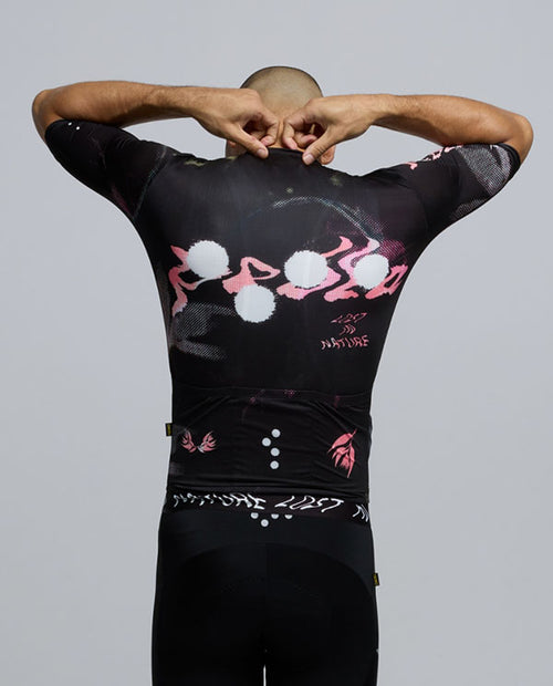 Pedla 車衣Lost In Nature RIDECAMO Training Jersey Wide Forest 男款 黑粉