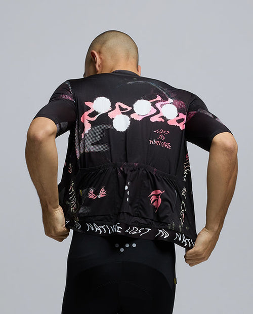 Pedla 車衣Lost In Nature RIDECAMO Training Jersey Wide Forest 男款 黑粉