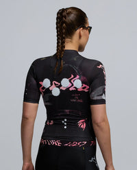 Pedla 車衣Lost In Nature RIDECAMO Training Jersey Wide Forest 女款 黑粉