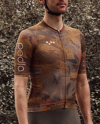 Pedla 車衣NatureCAMO Training Jersey Auburn 男款 黃褐
