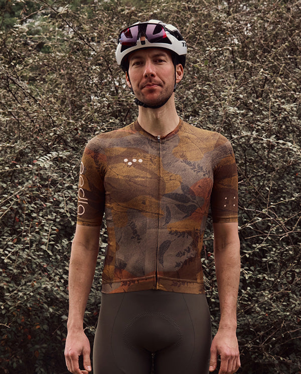 Pedla 車衣NatureCAMO Training Jersey Auburn 男款 黃褐