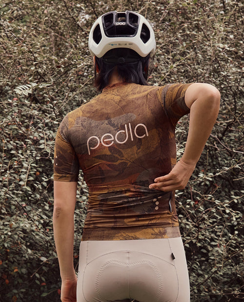 Pedla 車衣NatureCAMO Training Jersey Auburn 女款 黃褐