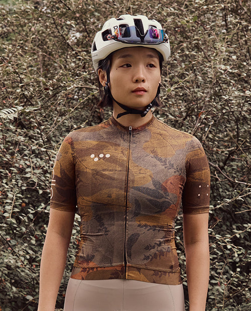Pedla 車衣NatureCAMO Training Jersey Auburn 女款 黃褐