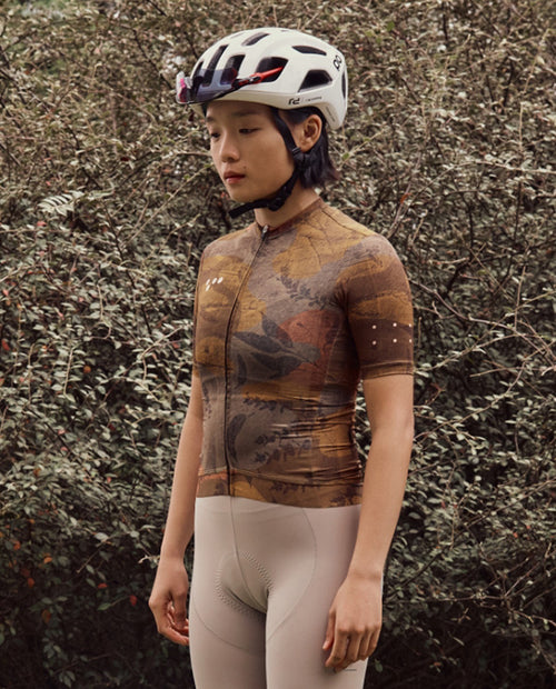 Pedla 車衣NatureCAMO Training Jersey Auburn 女款 黃褐