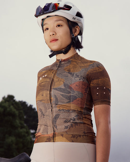 Pedla 車衣NatureCAMO Training Jersey Auburn 女款 黃褐