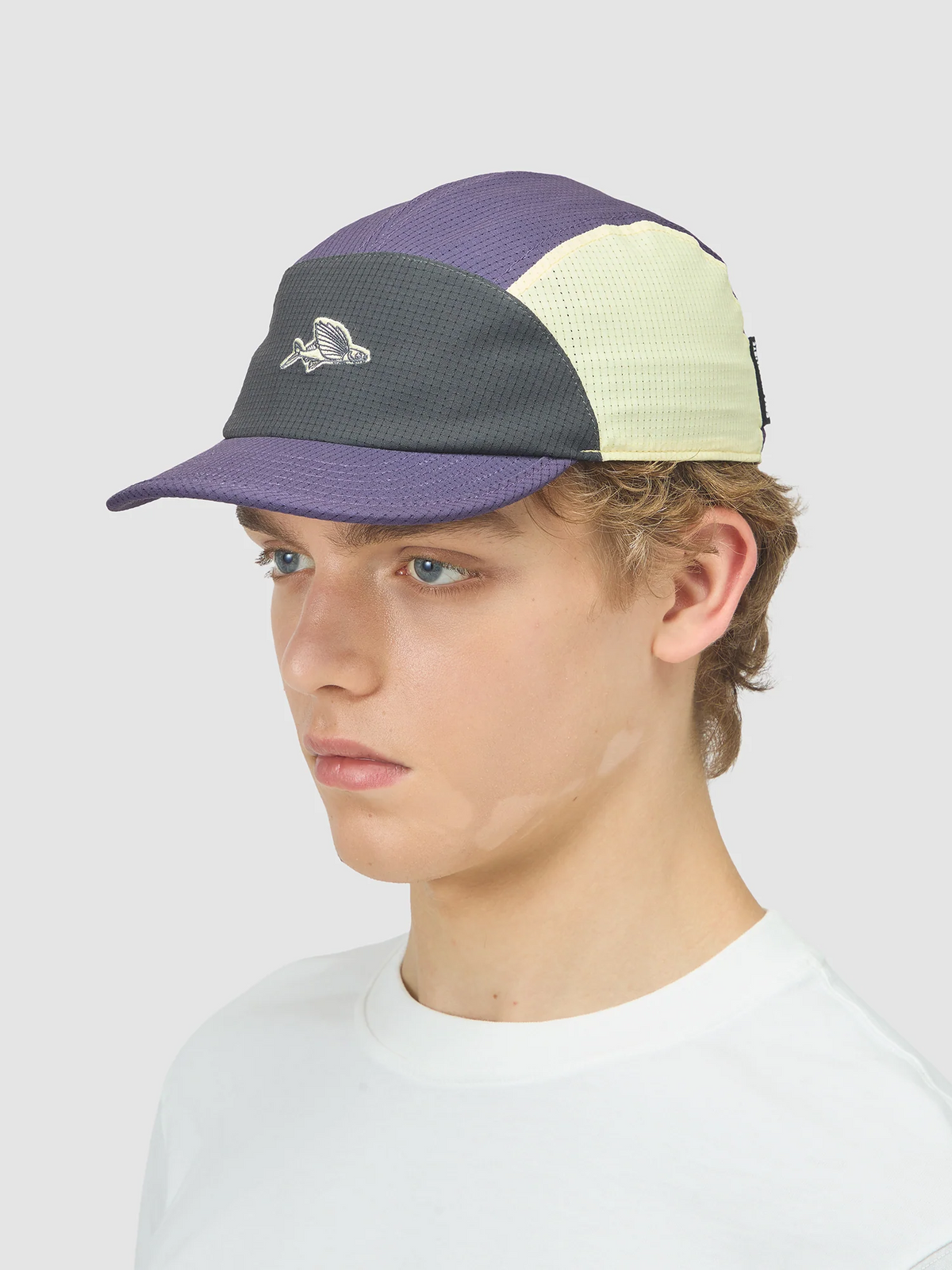 Café du Cycliste 小帽Noelie Superlight Cap Pupple Rain Hay Green 灰紫