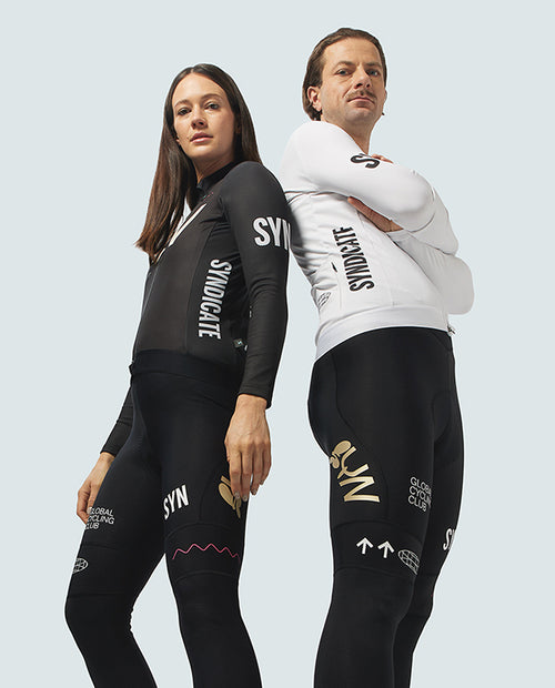 SYN 車衣 Pro Team Shield Jersey Ace 保暖長袖 女款 深灰