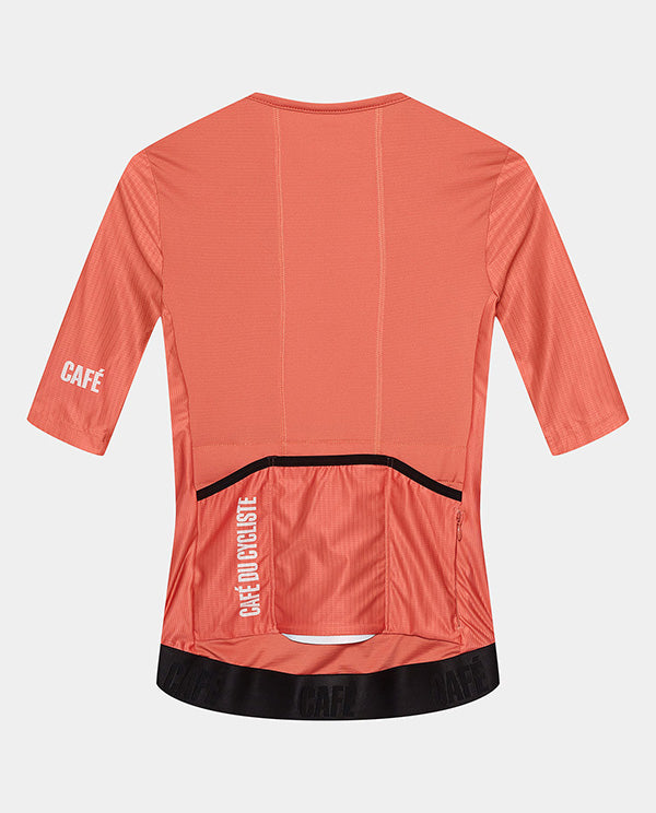 Café du Cycliste 車衣 Olympe Ultralight Jersey Cinder Red 女款 橘