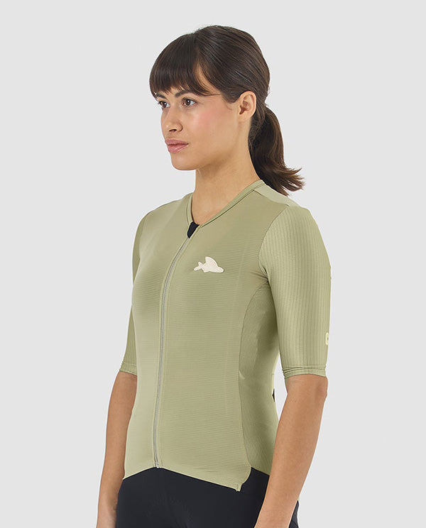 Café du Cycliste 車衣 Olympe Ultralight Jersey Puddle 女款 沼綠