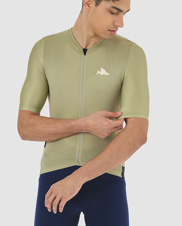 Café du Cycliste 車衣 Olympe Ultralight Jersey Puddle 男款 沼綠