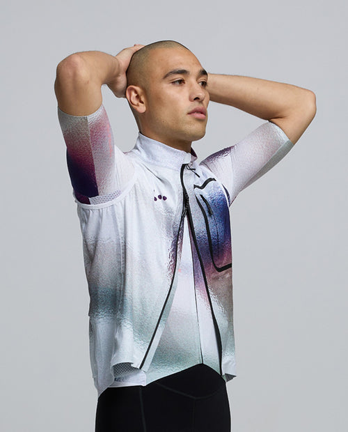 Pedla 防雨背心PRO Deflect 2.0 Gilet AirFoils White 男款 白