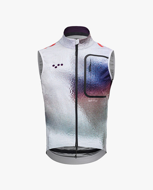 Pedla 防雨背心PRO Deflect 2.0 Gilet AirFoils White 男款 白