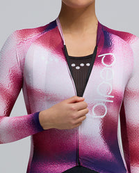 Pedla 薄長袖車衣PRO Pursuit LS 2.0 Jersey AirFoils Hot Pink 女款 紅
