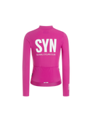 SYN 保暖長袖車衣Pro Thermal LS Jersey 2.0 Pink Haze 女款 桃