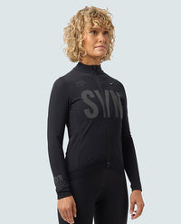 Biehler 車衣 Pro Thermal LS Jersey Black Reflective 保暖長袖 女款 黑