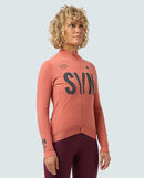 Biehler 車衣 Pro Thermal LS Jersey Terra Reflective 保暖長袖 女款 橘