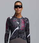 Pedla 薄長袖車衣PRO Pursuit 3.0 LS Jersey Data Black 女款 黑