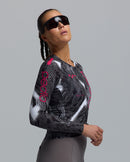 Pedla 薄長袖車衣PRO Pursuit 3.0 LS Jersey Data Black 女款 黑