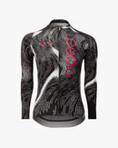 Pedla 薄長袖車衣PRO Pursuit 3.0 LS Jersey Data Black 女款 黑