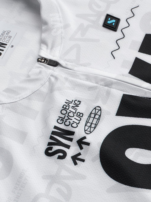SYN 車衣 Pro Rad Race Jersey White 男款 白