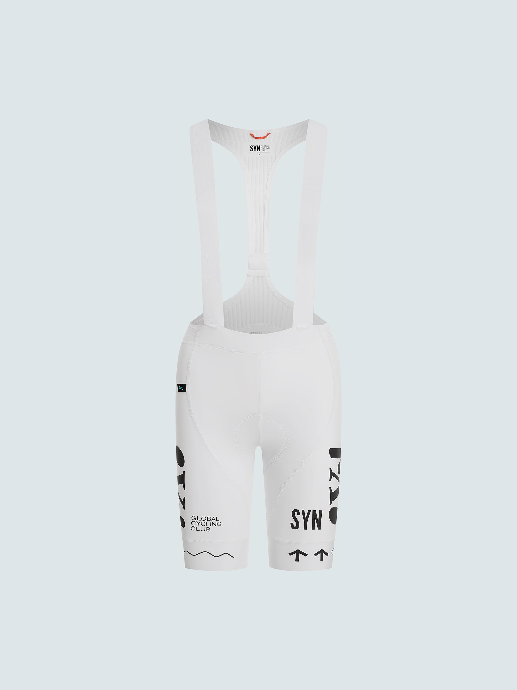 SYN 車褲 Pro Team Bib Shorts White 女款 白