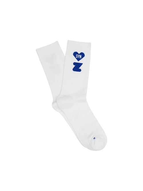 SYN 車襪 Pro Team Club Circuit Socks White 白