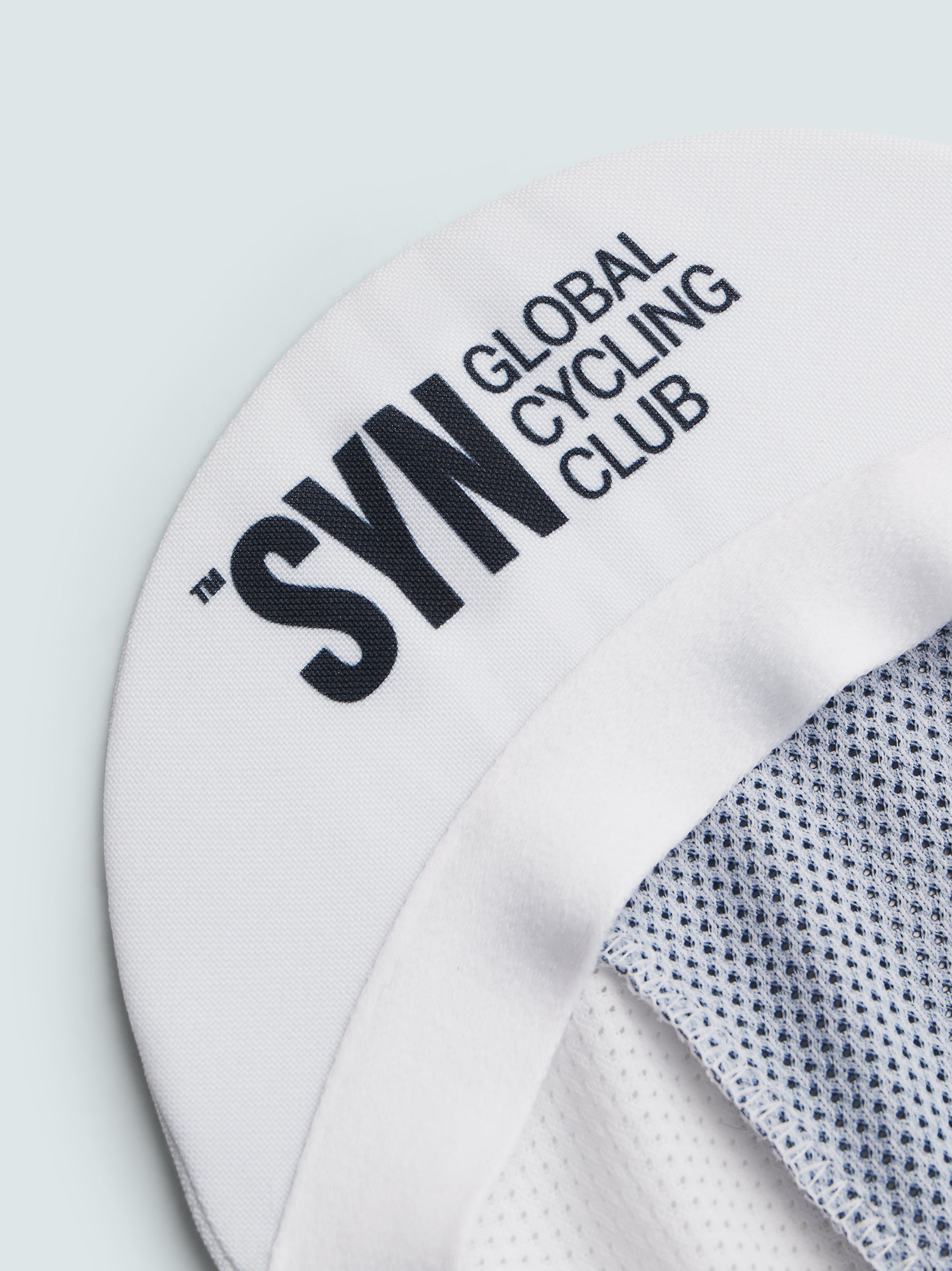 SYN 小帽 Pro Team Cycling Cap White 白
