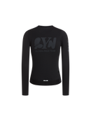 SYN 無拉鍊車衣 Pro Team Gravity Jersey Black 女款 黑