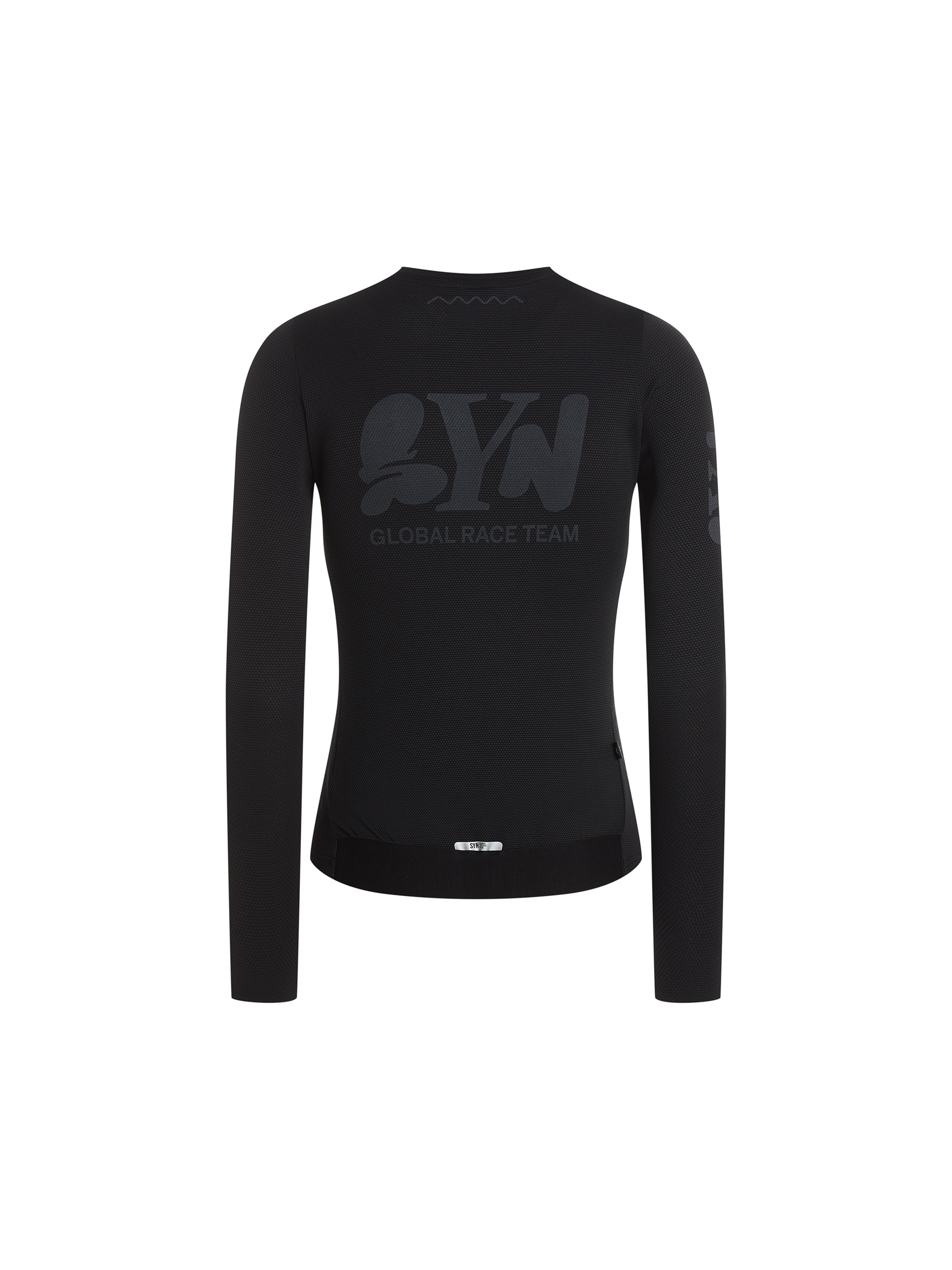 SYN 無拉鍊車衣 Pro Team Gravity Jersey Black 女款 黑