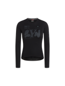 SYN 無拉鍊車衣 Pro Team Gravity Jersey Black 女款 黑