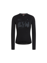 SYN 無拉鍊車衣 Pro Team Gravity Jersey Black 女款 黑