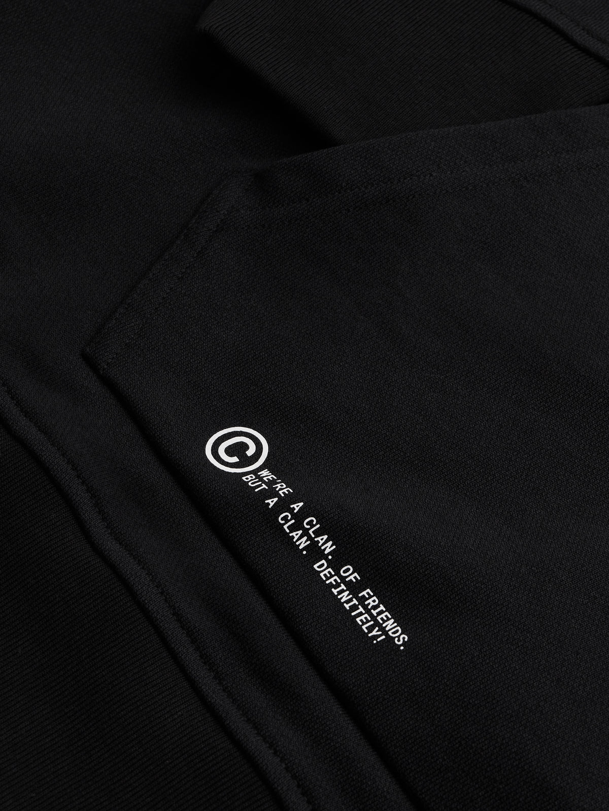 SYN 連帽長T Pro Team Hoodie Black 男女共版 黑
