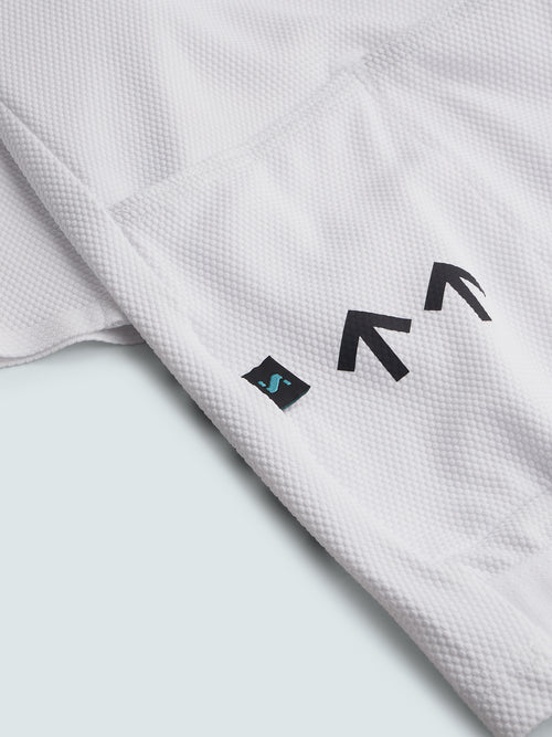 SYN 無拉鍊車衣 Pro Team Zippless Jersey White 女款 白