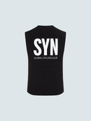 SYN 極輕防潑背心 Pro Tech Vest Black 男款 黑底白字