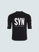 SYN 極輕車衣 Pro Tech Jersey Black 男款 黑底白字