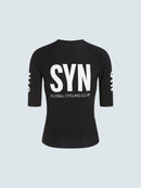 SYN 極輕車衣 Pro Tech Jersey Black 女款 黑底白字