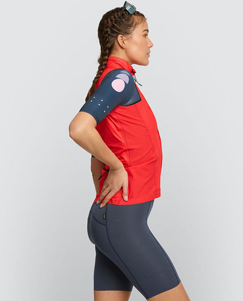 Pedla 防雨背心Pro Deflect Gilet Poppy Red 女款 罌粟紅