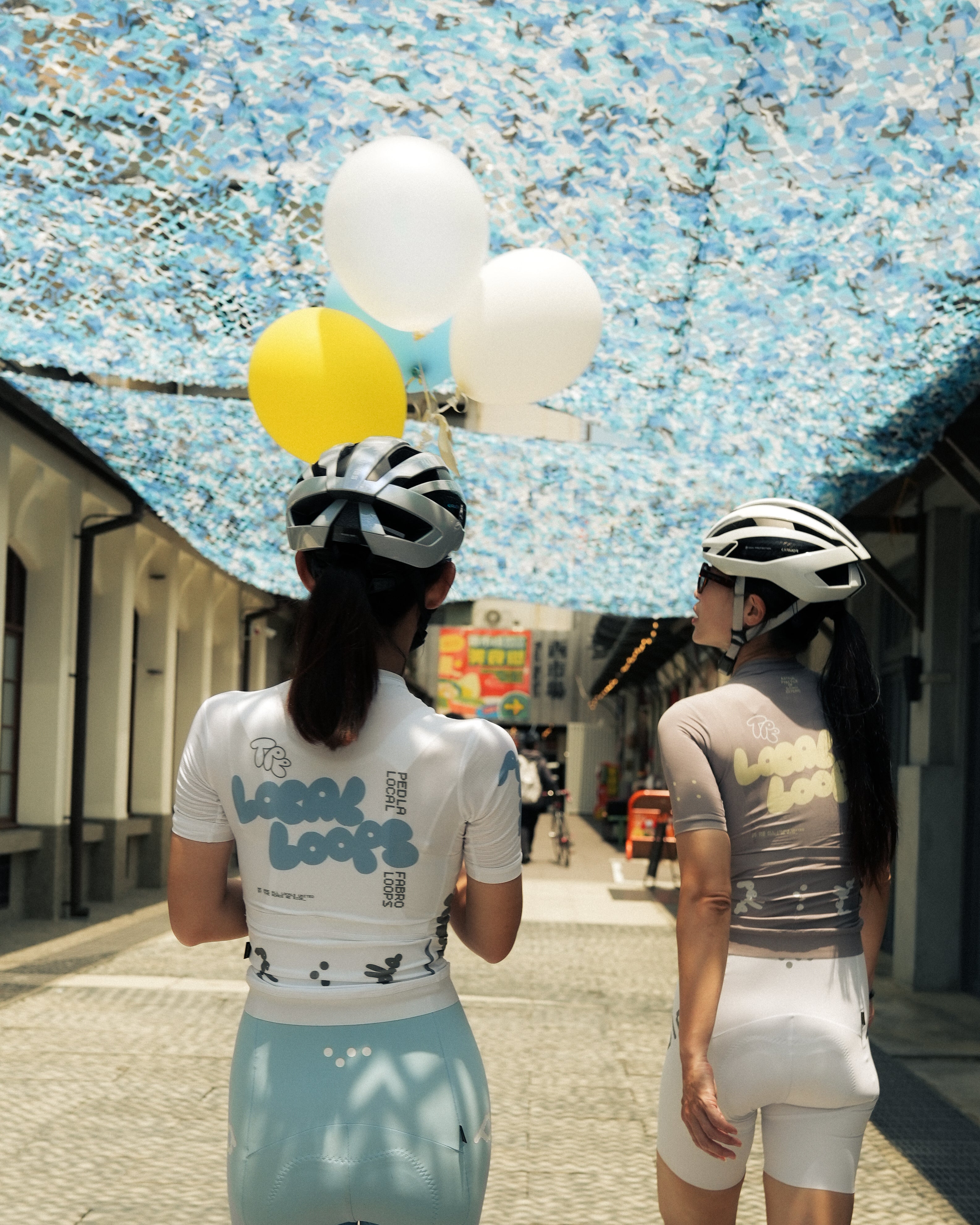 Pedla 車衣 Local Loops Classic Jersey Bubble Powder Blue White 限定款 女款 白