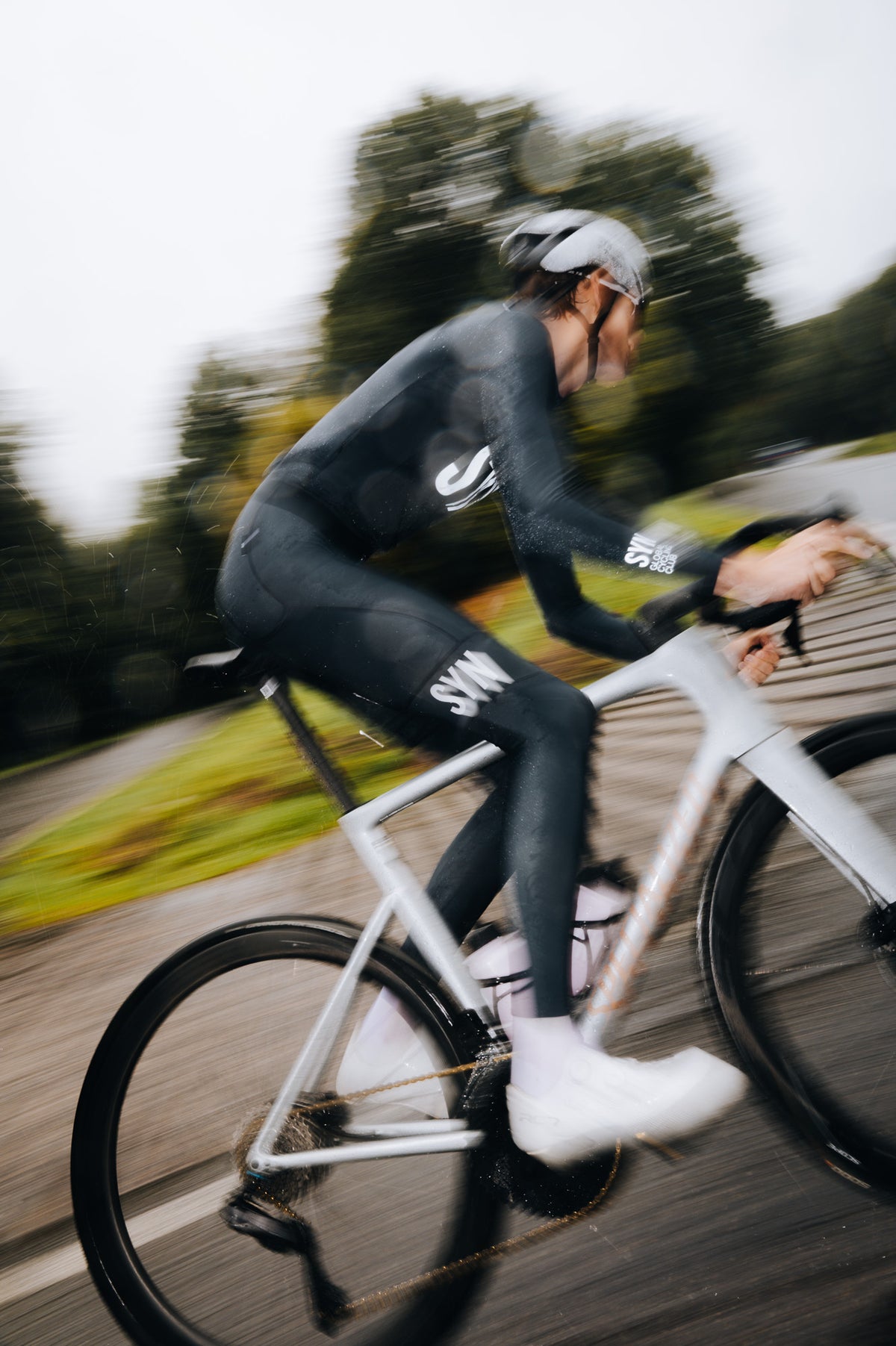 SYN 保暖長袖車衣Pro Thermal LS Jersey 2.0 Tarmac 男款 鐵灰