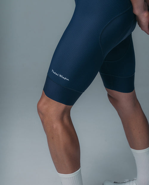PedalMafia 車褲 Pro Delta Bib Shorts Navy 男款 藍