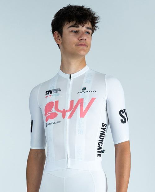 Biehler 車衣 Pro Team Jersey Milky Way 男款 白