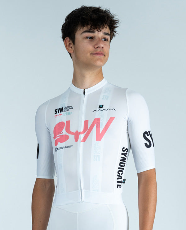 Biehler 車衣 Pro Team Jersey Milky Way 男款 白