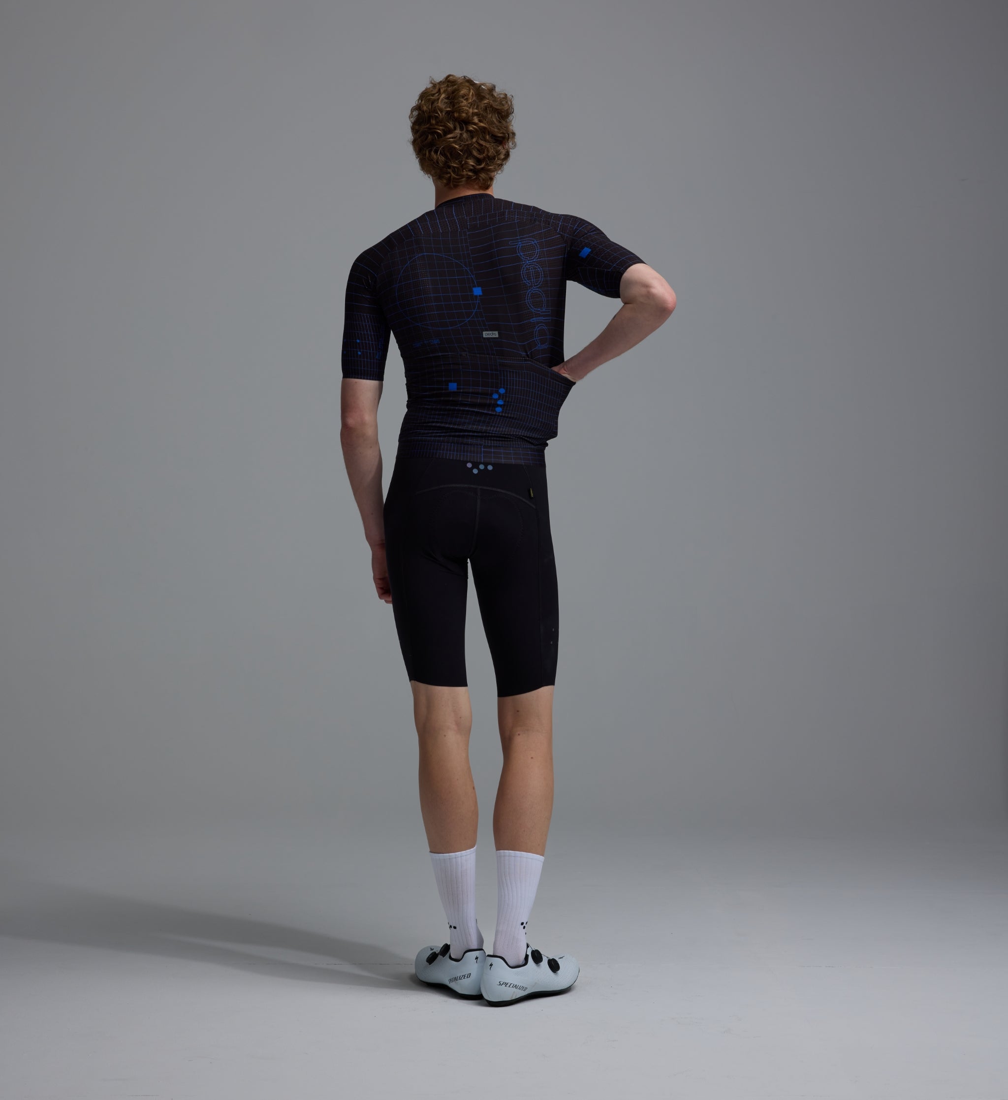 Pedla 車衣Pro Pursuit 3.0 Jersey Grid Black 男款 黑