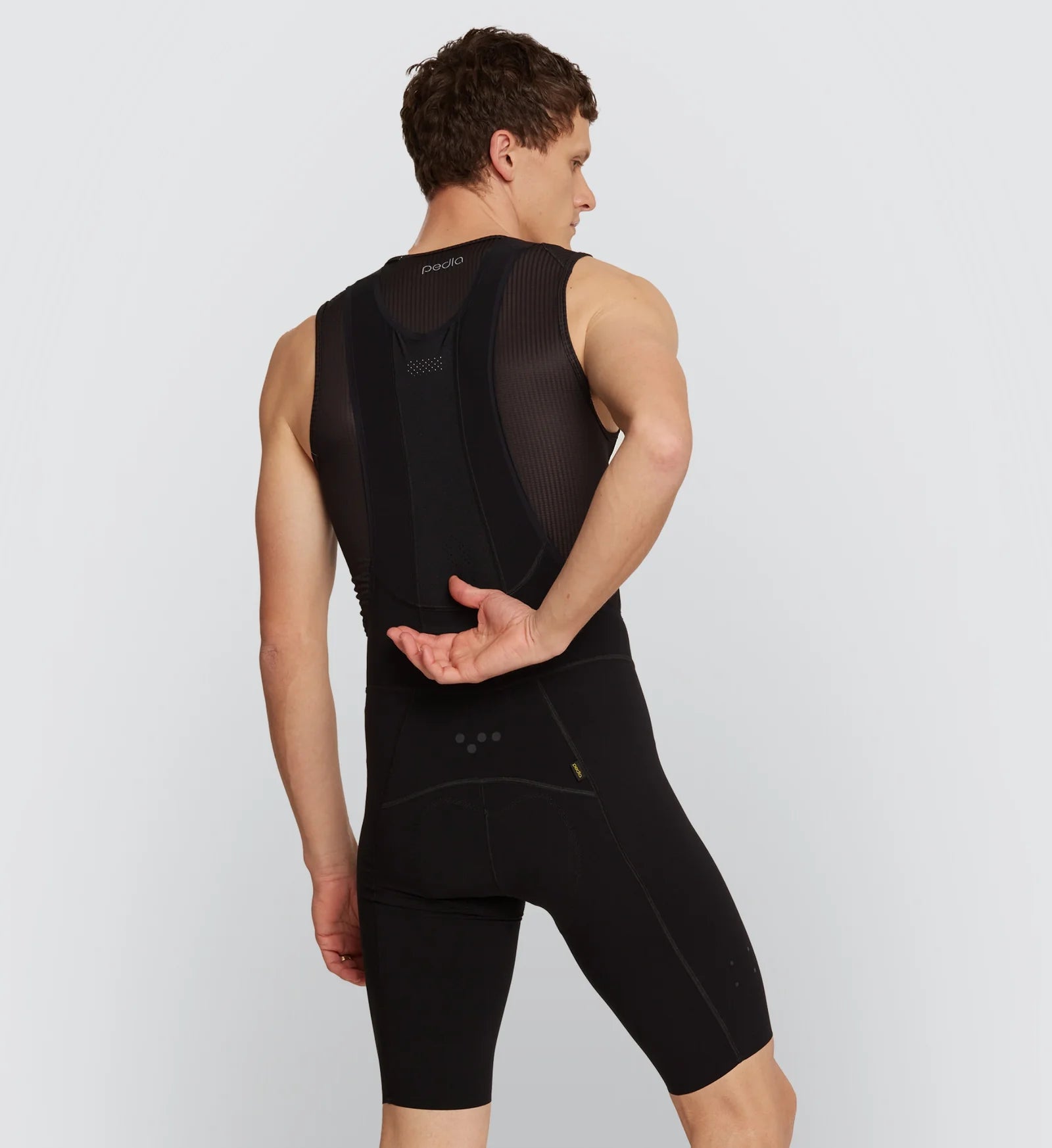 Pedla 車褲Pro SuperFIT 2.0 Air Bib Shorts Iridescent Black 雙logo 男款 黑