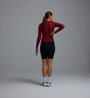 Pedla 薄長袖車衣Pro Pursuit 3.0 LS Jersey Brick 女款 紅