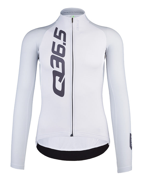 Q36.5 車衣R2 Signature Long Sleeve Ice 女款 白