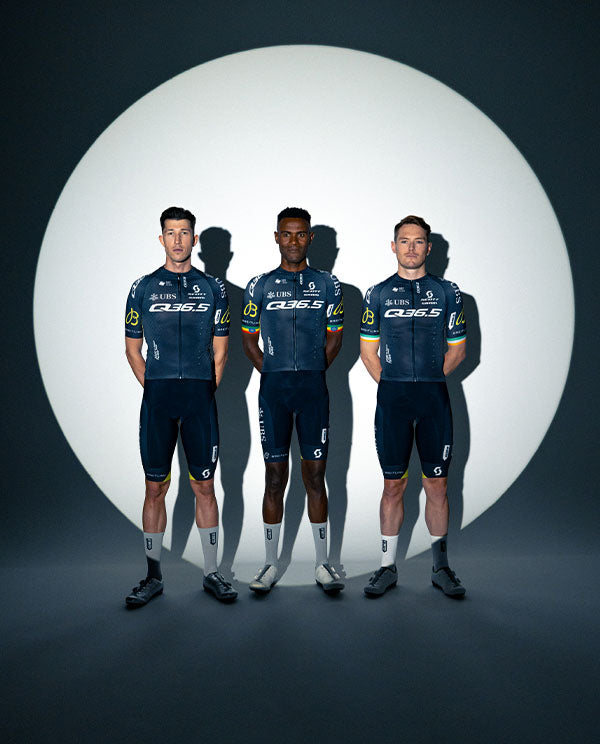 Q36.5 車衣Gregarius Q36.5 Pro Cycling Team Jersey 男款 鐵灰