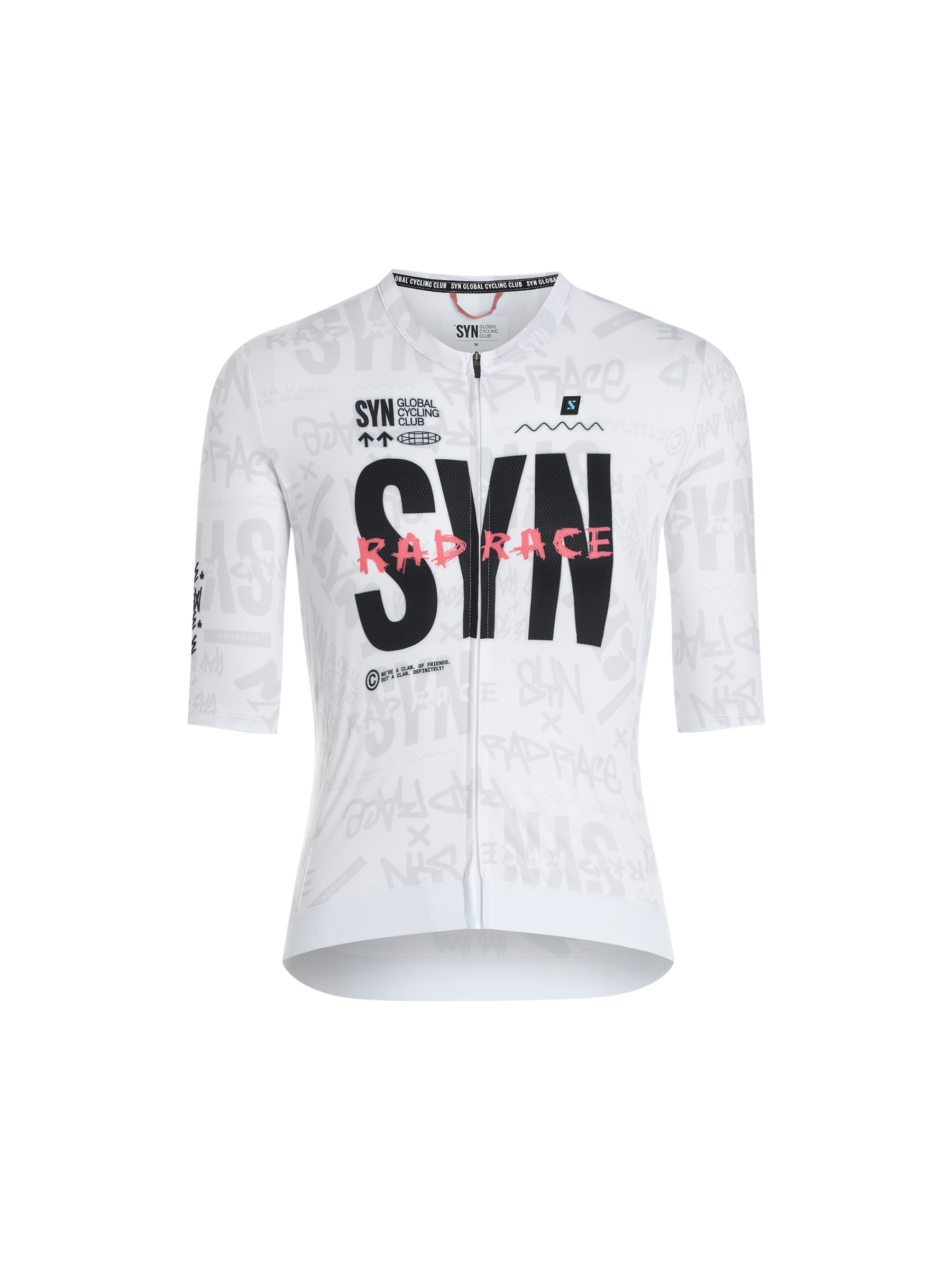 SYN 車衣 Pro Rad Race Jersey White 女款 白