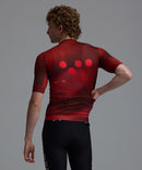 Pedla 車衣Race Division Training Jersey Grid Deep Red 男款 深紅