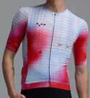 Pedla 車衣Race Division Training Jersey Grid Red 男款 白底紅染